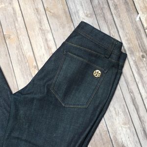 Tory Burch dark denim jeans